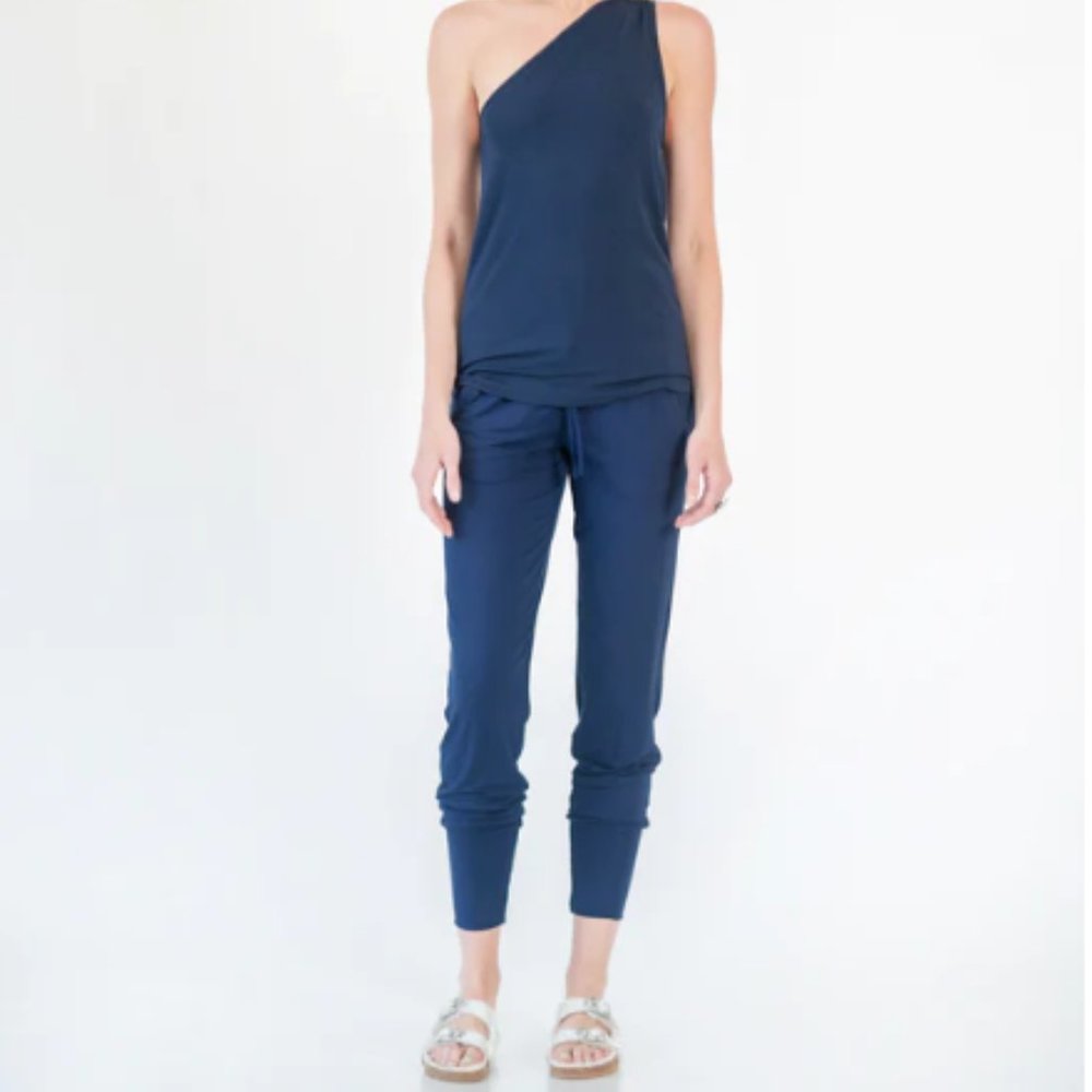MALIBU ROAD NAVY LOUNGE PANT